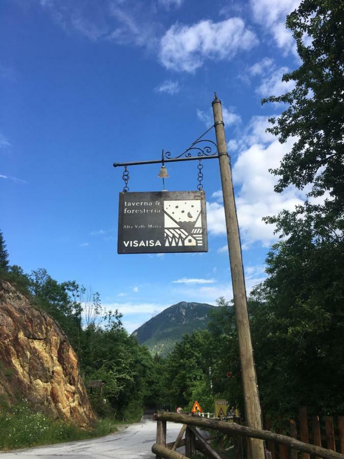 Visaisa Taverna & Foresteria Acceglio Zewnętrze zdjęcie